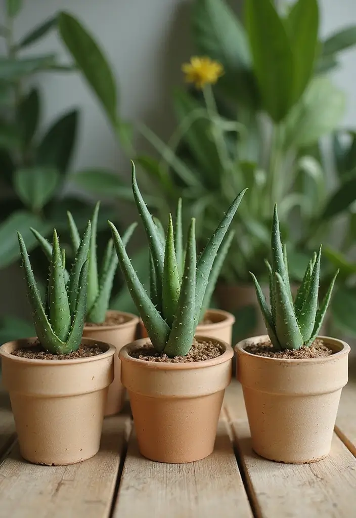 25+ Aloe Planter Ideas That Are Simple and Stylish - 17. Eco-Friendly Biodegradable Pots