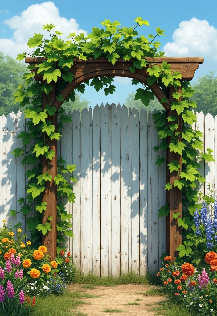 25+ Backyard Grape Trellis Ideas for Lush Vines - 1. Classic Wooden A-Frame Trellis