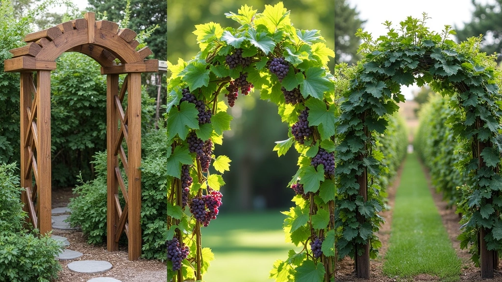 25+ Backyard Grape Trellis Ideas for Lush Vines