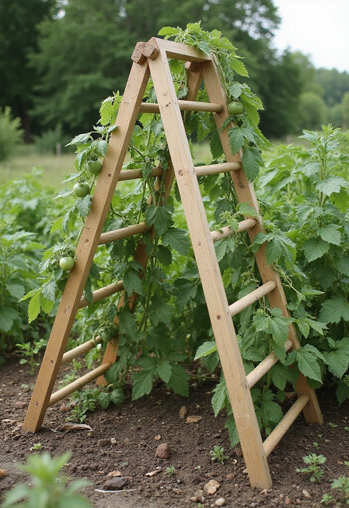 25+ Best Tomato Trellis Ideas for Healthy Plants 1 25+ Best Tomato Trellis Ideas for Healthy Plants - 1. Classic A-Frame Trellis