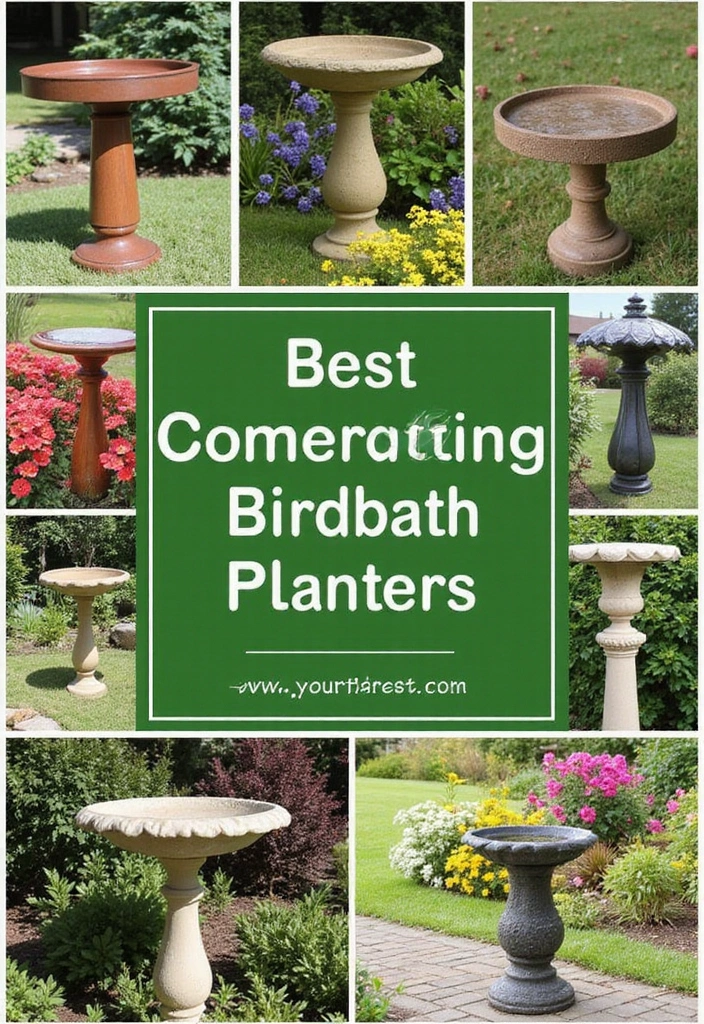 25+ Birdbath Planter Ideas That Are Whimsical and Fun - Conclusion
