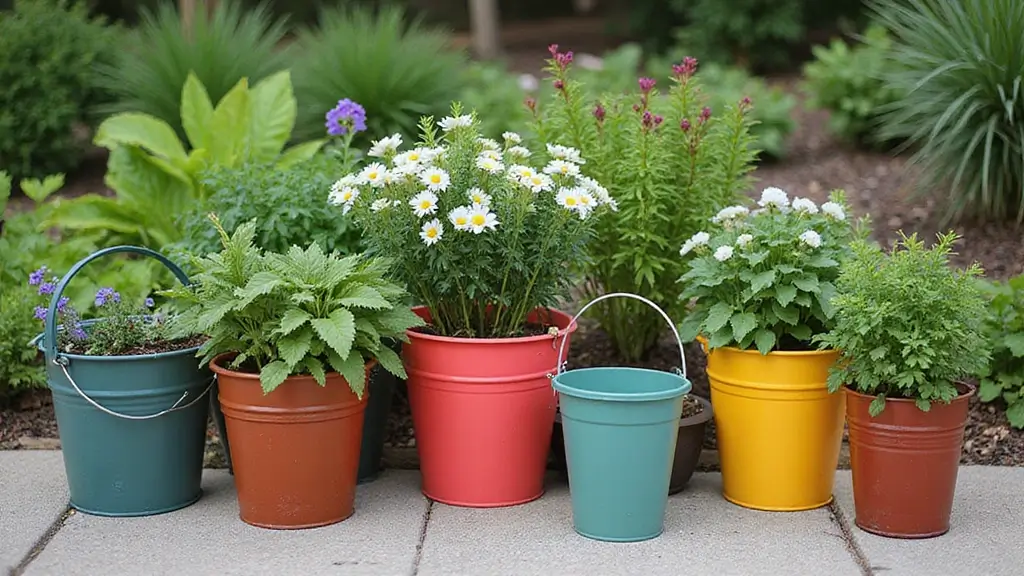 25+ Bucket Planter Ideas That Are Cute and Budget-Friendly