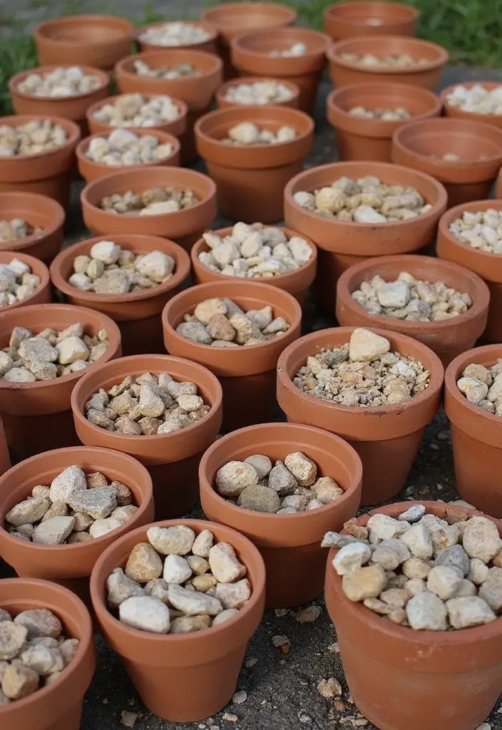 25+ Bulb Planter Ideas for Gorgeous Seasonal Blooms - 2. Terracotta Pots with a Twist