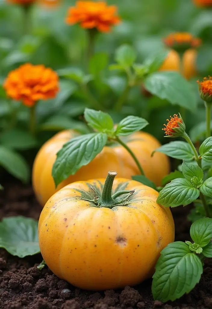 25+ Cantaloupe Trellis Ideas That Keep Fruits Off the Ground 76 25+ Cantaloupe Trellis Ideas That Keep Fruits Off the Ground - 12. Companion Planting for Cantaloupe