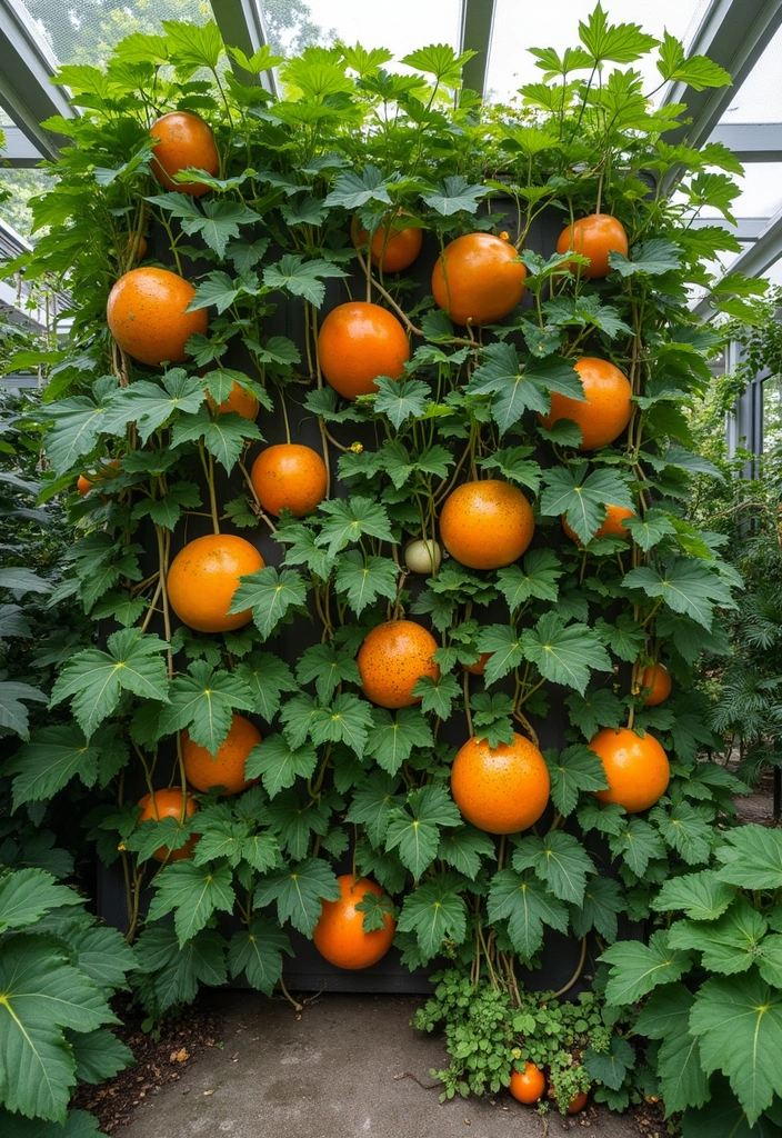 25+ Cantaloupe Trellis Ideas That Keep Fruits Off the Ground 83 25+ Cantaloupe Trellis Ideas That Keep Fruits Off the Ground - 13. Vertical Gardening Advantages