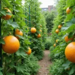 25+ Cantaloupe Trellis Ideas That Keep Fruits Off the Ground