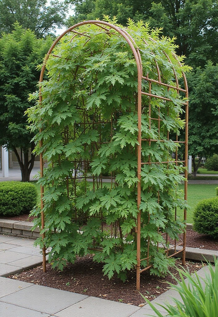 25+ Corner Trellis Ideas to Fill Empty Garden Spaces 144 25+ Corner Trellis Ideas to Fill Empty Garden Spaces - 22. Modular Trellis Systems