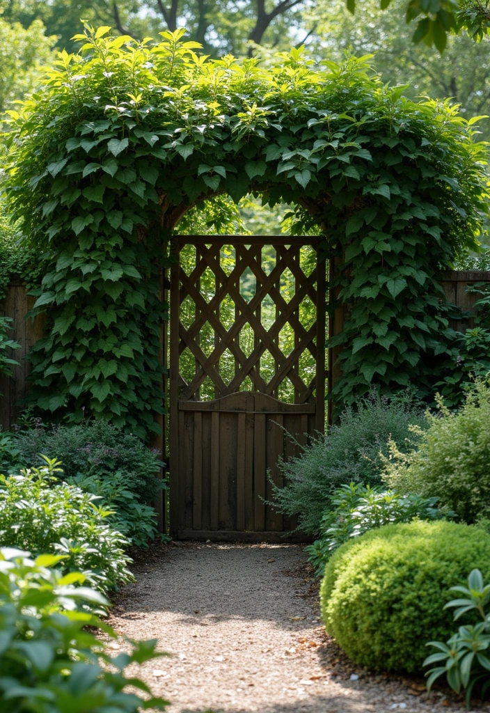 25+ Corner Trellis Ideas to Fill Empty Garden Spaces 27 25+ Corner Trellis Ideas to Fill Empty Garden Spaces - 5. Trellis Panels for Privacy