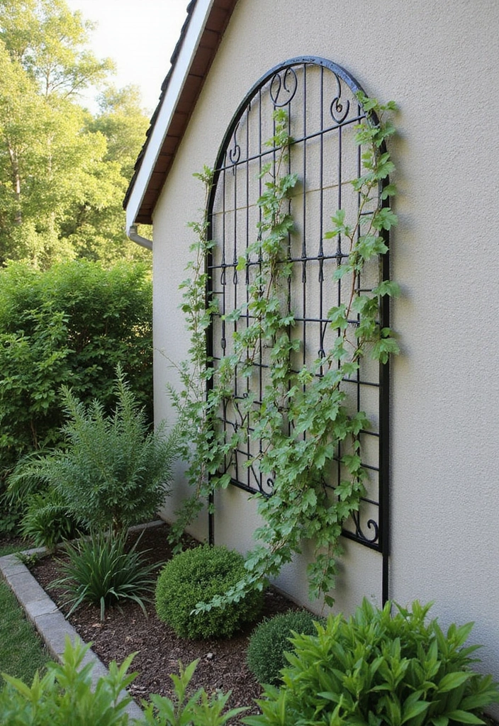 25+ Corner Trellis Ideas to Fill Empty Garden Spaces 41 25+ Corner Trellis Ideas to Fill Empty Garden Spaces - 7. Wire Trellis Systems