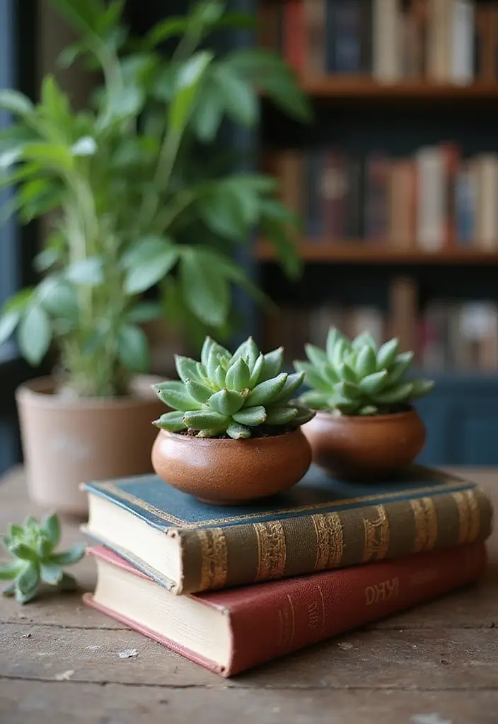 25+ DIY Garden Planter Ideas Anyone Can Create 105 25+ DIY Garden Planter Ideas Anyone Can Create - 17. Old Book Planters