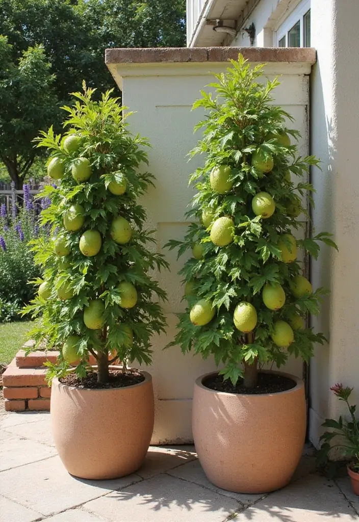 25+ Dragon Fruit Trellis Ideas for Strong Healthy Growth - 14. Trellis Planters