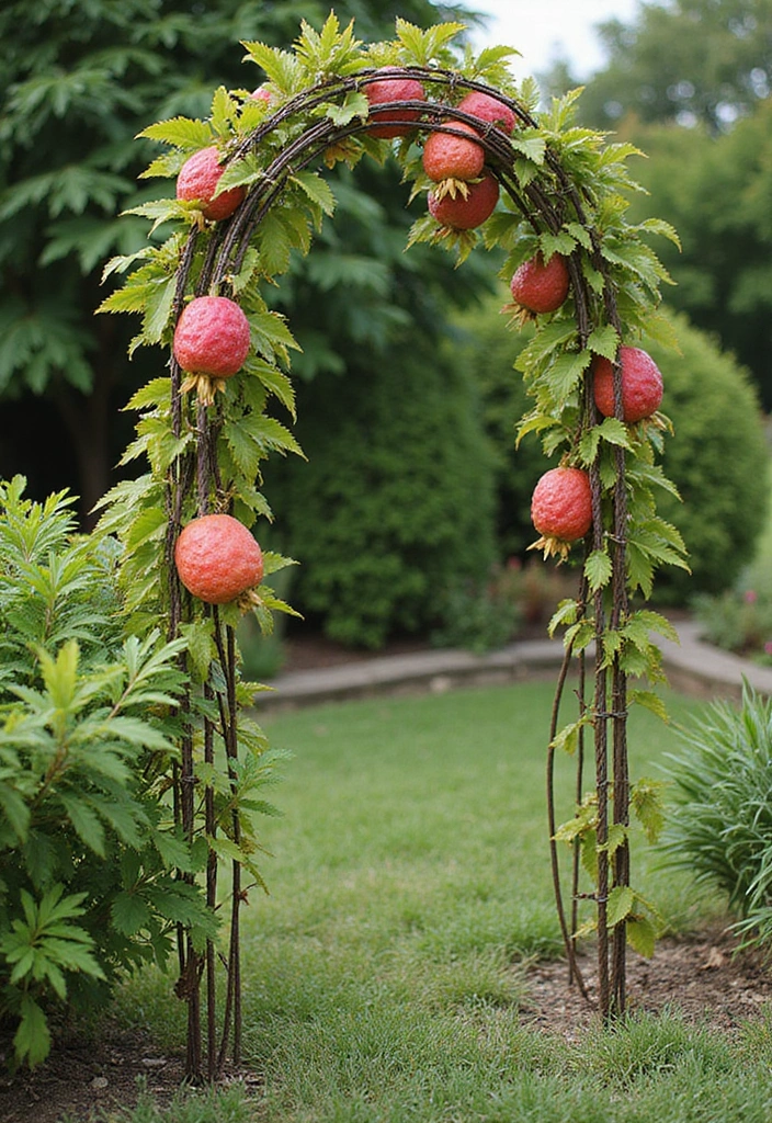 25+ Dragon Fruit Trellis Ideas for Strong Healthy Growth - 16. Twisted Wire Trellis