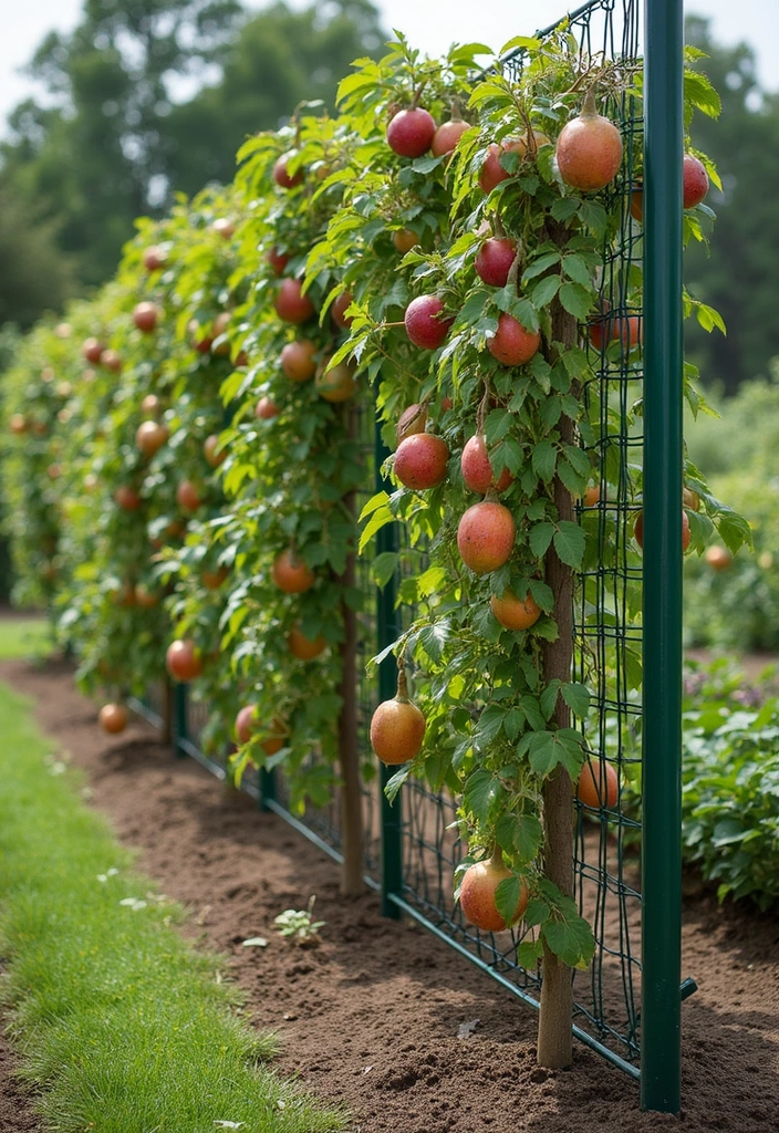 25+ Dragon Fruit Trellis Ideas for Strong Healthy Growth - 18. Retractable Trellis