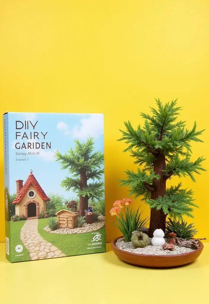 25+ Fairy Garden Planter Ideas for a Whimsical Touch 154 25+ Fairy Garden Planter Ideas for a Whimsical Touch - 24. DIY Fairy Garden Kits