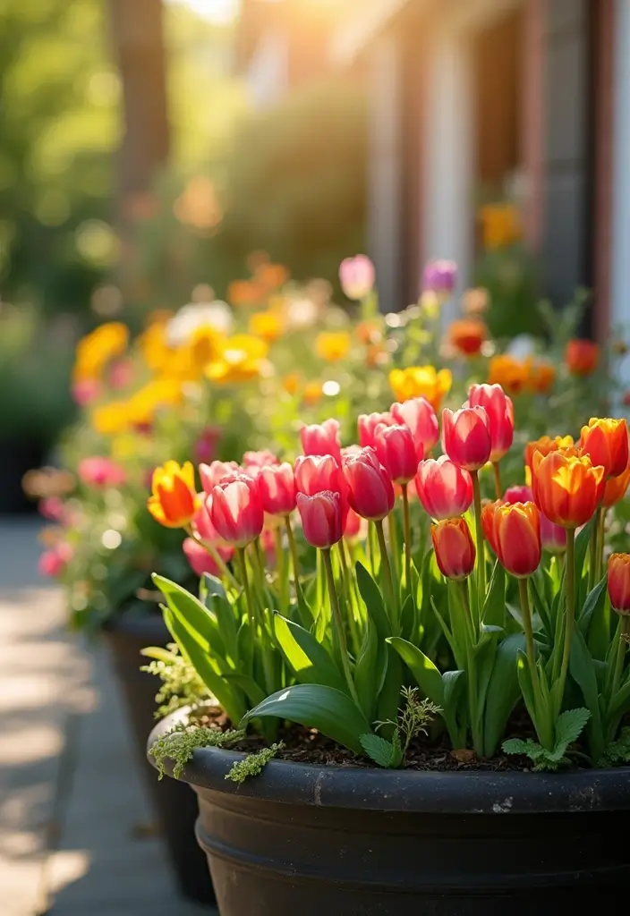 25+ Full Sun Planter Ideas for Bright Blooming Displays - 23. Seasonal Displays