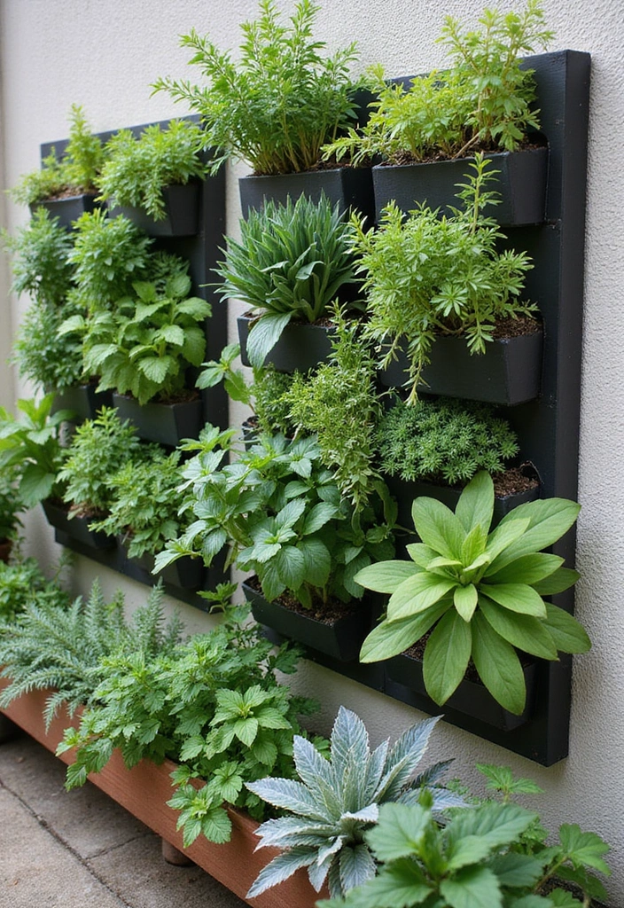 25+ Garden Wall Trellis Ideas That Double as Art 22 25+ Garden Wall Trellis Ideas That Double as Art - 4. Vertical Garden Wall Panels