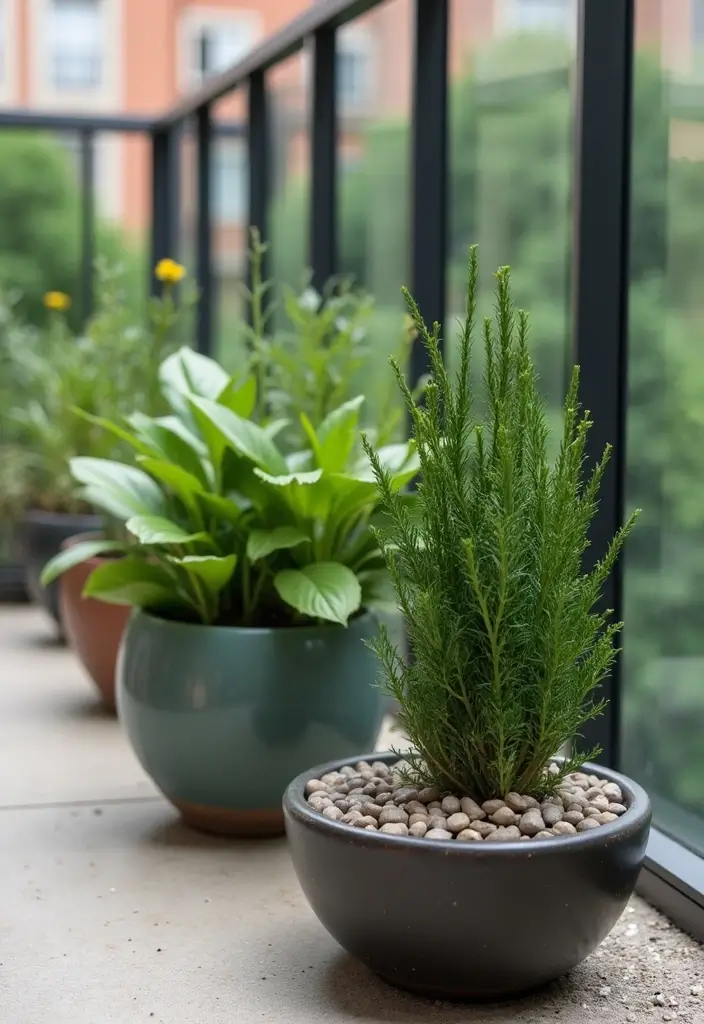 25+ Hosta Planter Ideas for Shady Corners and Texture 8 25+ Hosta Planter Ideas for Shady Corners and Texture - 2. Elegant Ceramic Pots