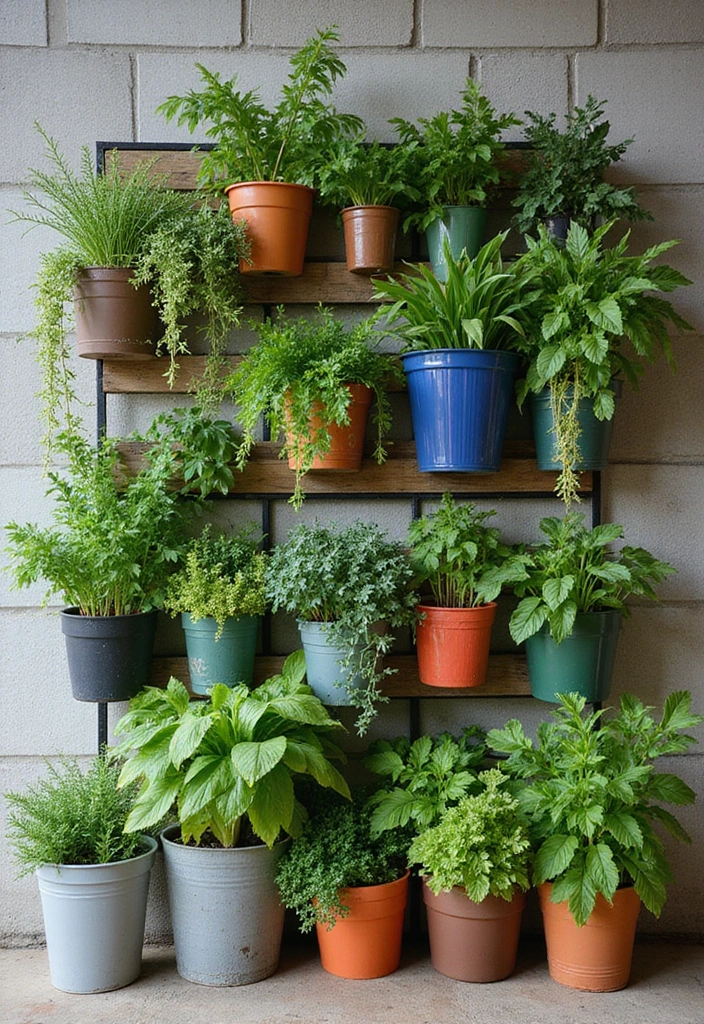 25+ Indoor Trellis Ideas for Stylish Plant Displays - 2. Vertical Garden Wall