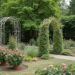 25+ Iron Trellis Ideas That Bring Vintage Elegance