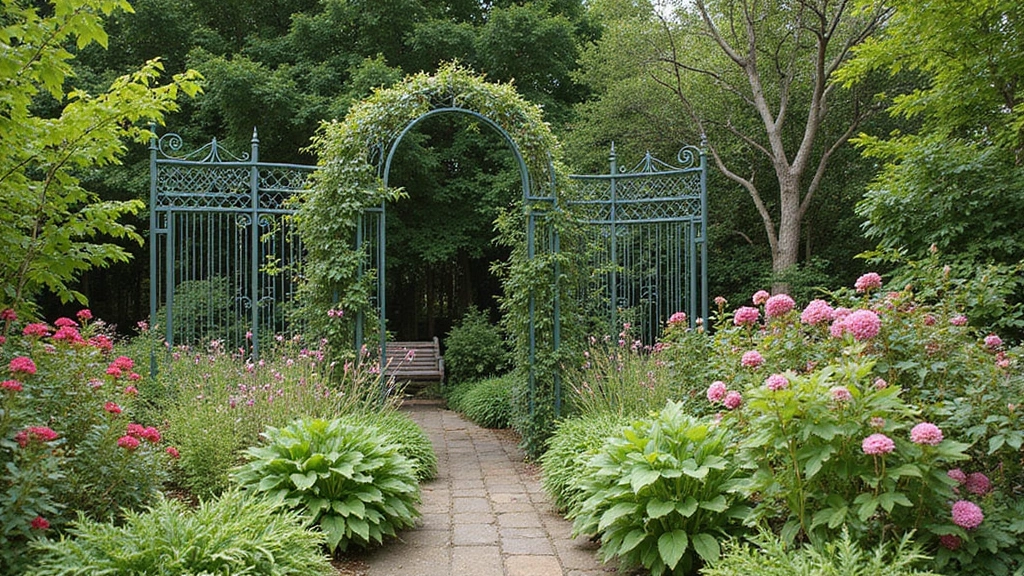 25+ Metal Trellis Ideas for a Modern Garden Look