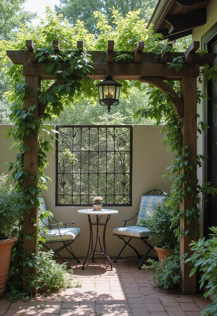 25+ Outdoor Patio Trellis Ideas for Shade and Style 120 25+ Outdoor Patio Trellis Ideas for Shade and Style - 18. Trellis with Decorative Screens for Privacy