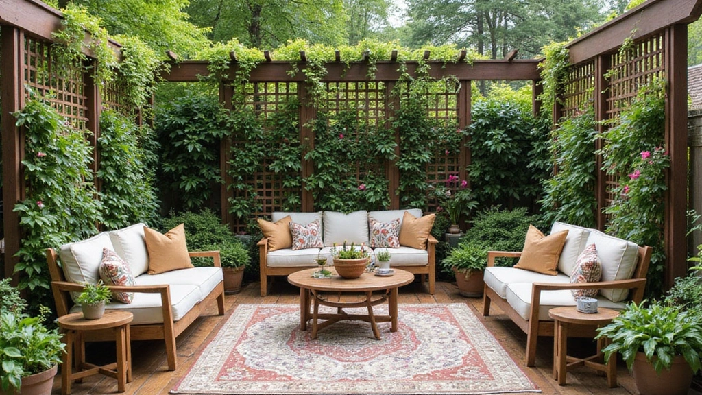 25+ Outdoor Patio Trellis Ideas for Shade and Style