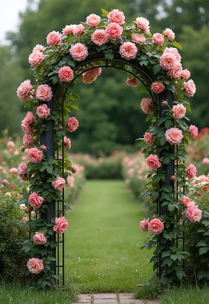 25+ Outside Trellis Ideas for Stylish Curb Appeal 160 25+ Outside Trellis Ideas for Stylish Curb Appeal - 24. Vintage Trellis Designs