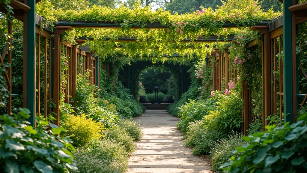 25+ Overhead Trellis Ideas That Add Shade and Dimension