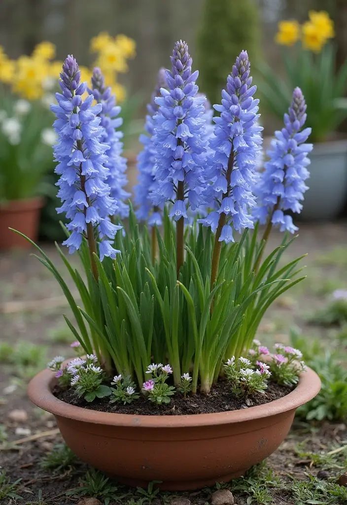 25+ Part Shade Planter Ideas for Lush Growth 157 25+ Part Shade Planter Ideas for Lush Growth - 25. Beautiful Chionodoxa