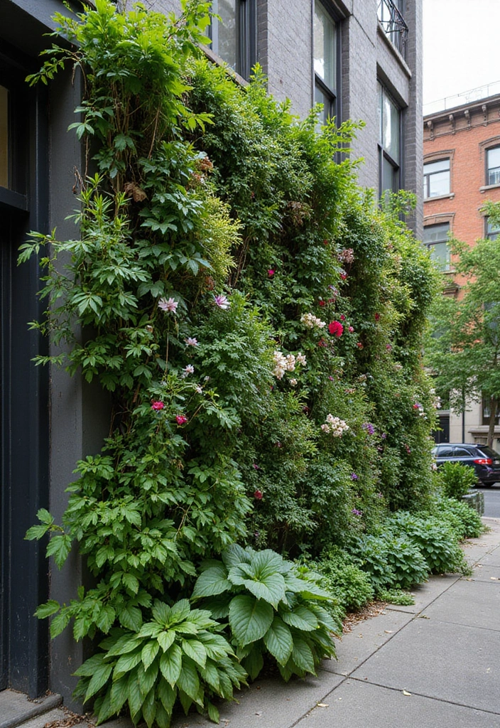 25+ Patio Wall Planter Ideas for Small Space Gardening - 20. Urban Vertical Gardens