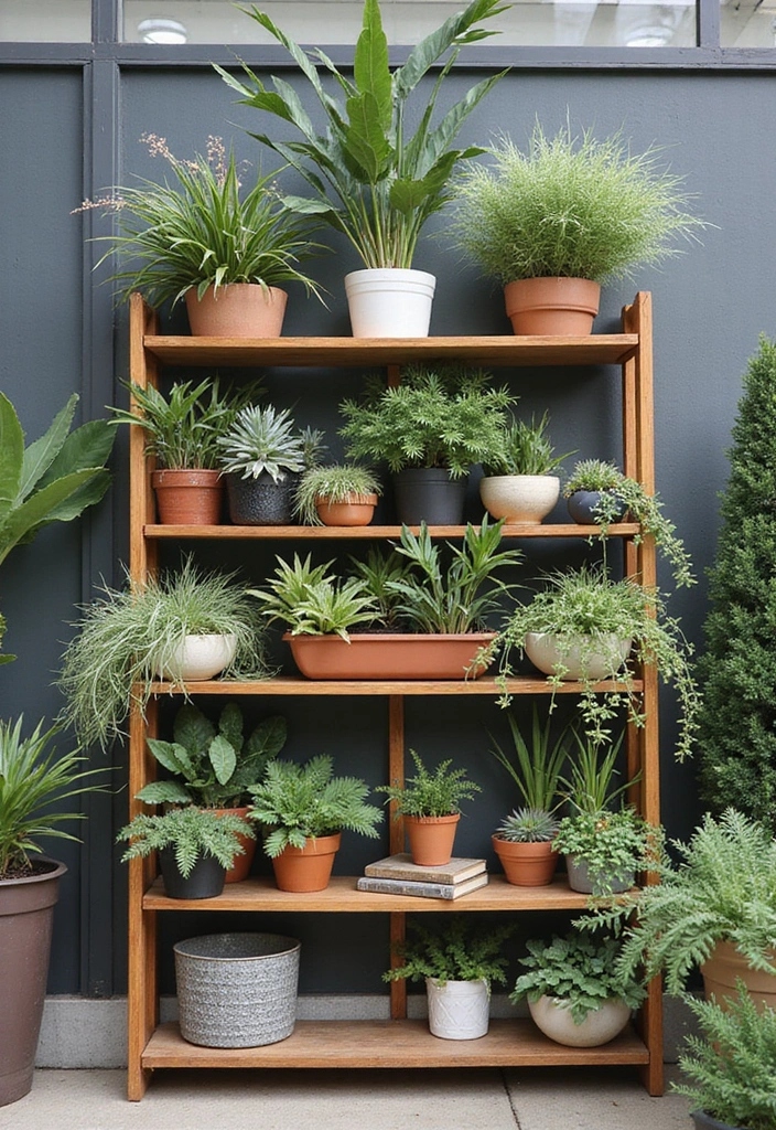 25+ Patio Wall Planter Ideas for Small Space Gardening - 24. Air Plant Displays
