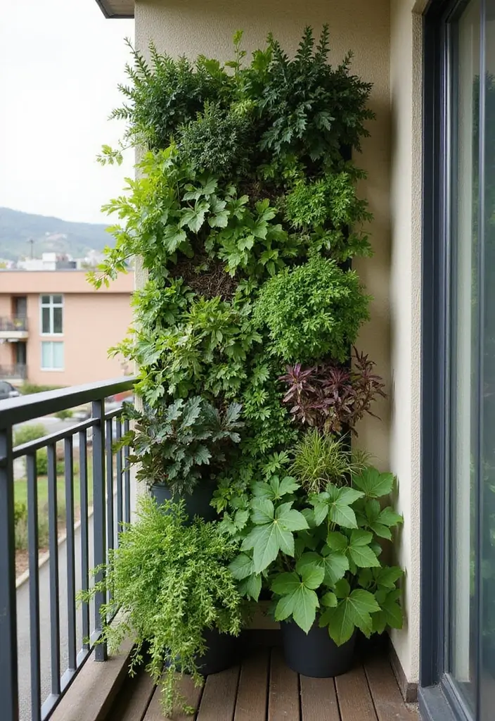 25+ Patio Wall Planter Ideas for Small Space Gardening - 3. Vertical Garden Kits