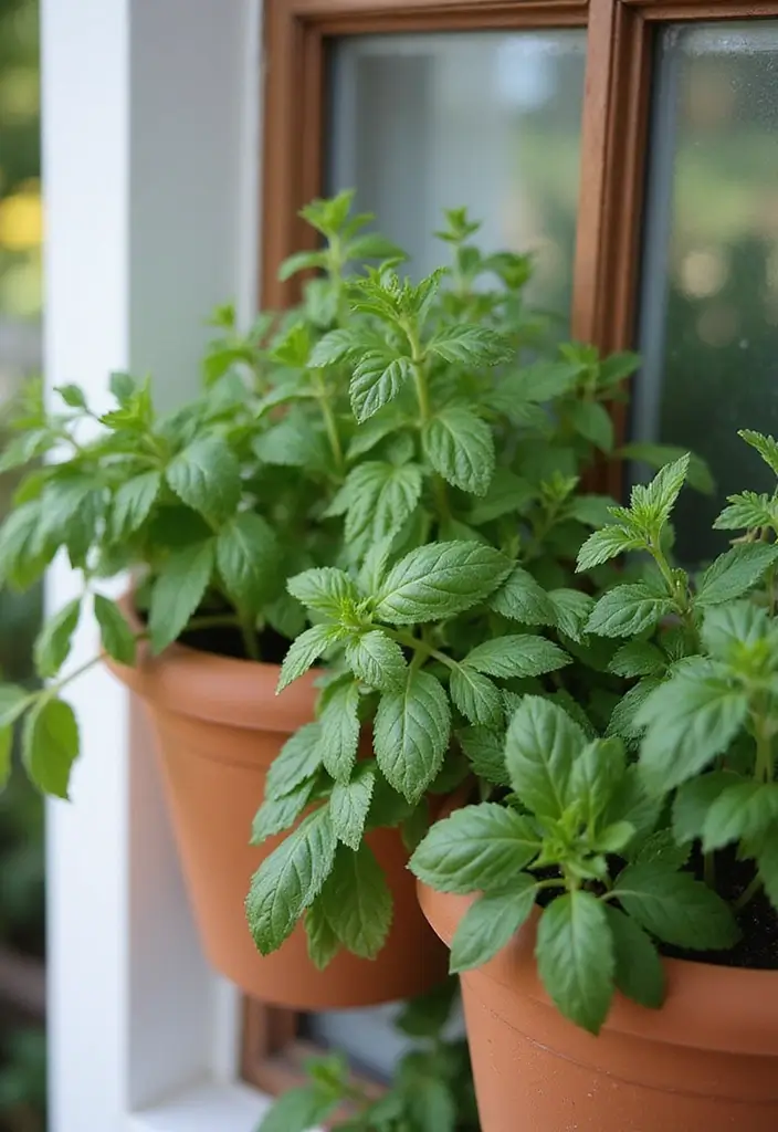 25+ Patio Wall Planter Ideas for Small Space Gardening - 6. Wall-mounted Herb Planters