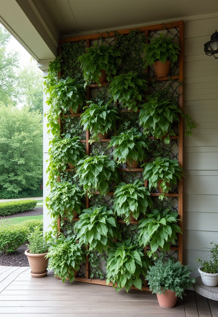 25+ Porch Trellis Ideas That Add Shade and Greenery - 17. Modular Trellis Systems