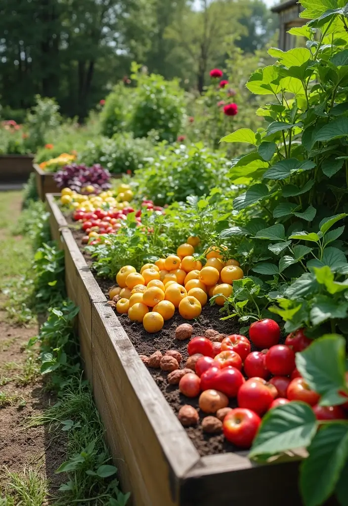 25+ Rectangle Planter Ideas for Modern Garden Design - 22. Edible Landscaping with Rectangle Planters