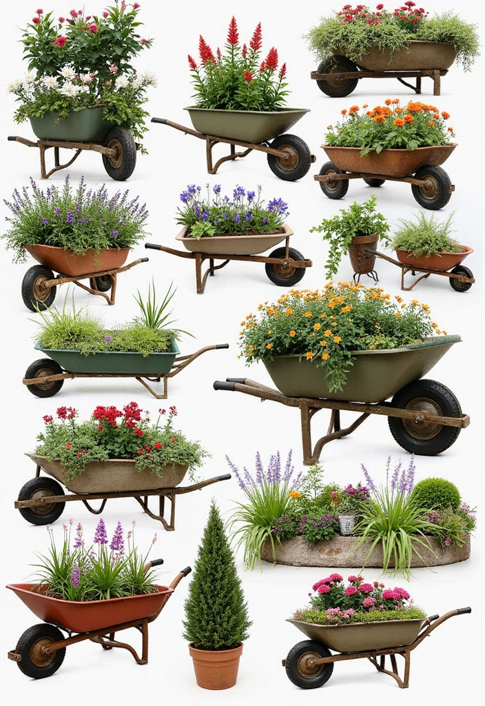 25+ Rustic Wheelbarrow Planter Ideas Full of Vintage Charm 168 25+ Rustic Wheelbarrow Planter Ideas Full of Vintage Charm - Conclusion
