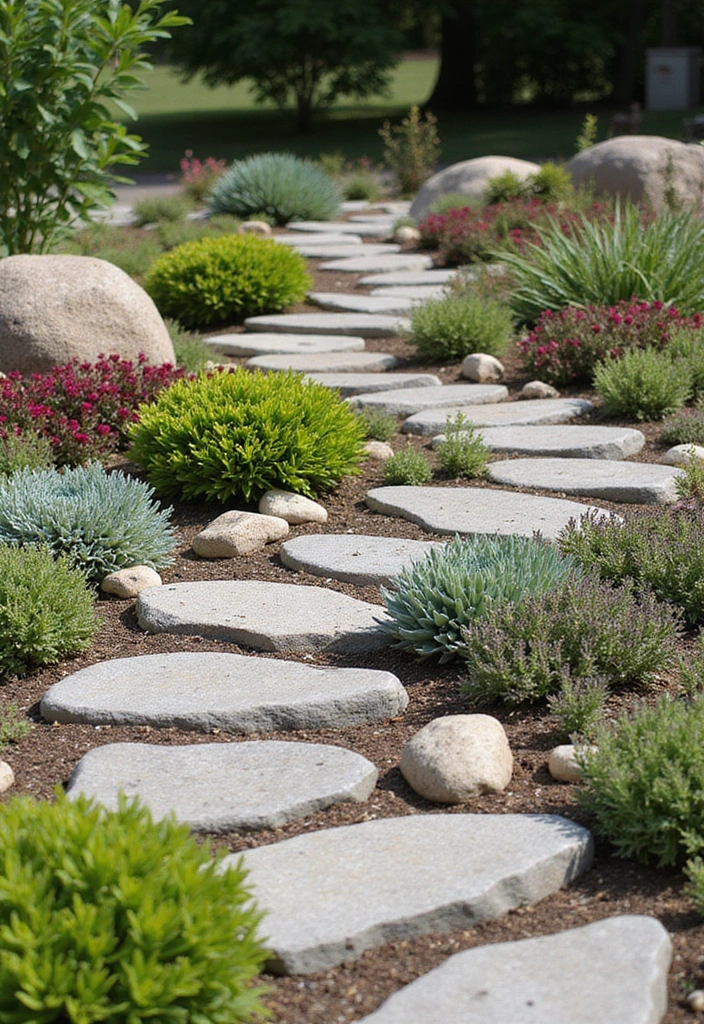 25+ Sedum Planter Ideas That Are Low-Maintenance and Pretty - 15. Sedum and Rock Gardens
