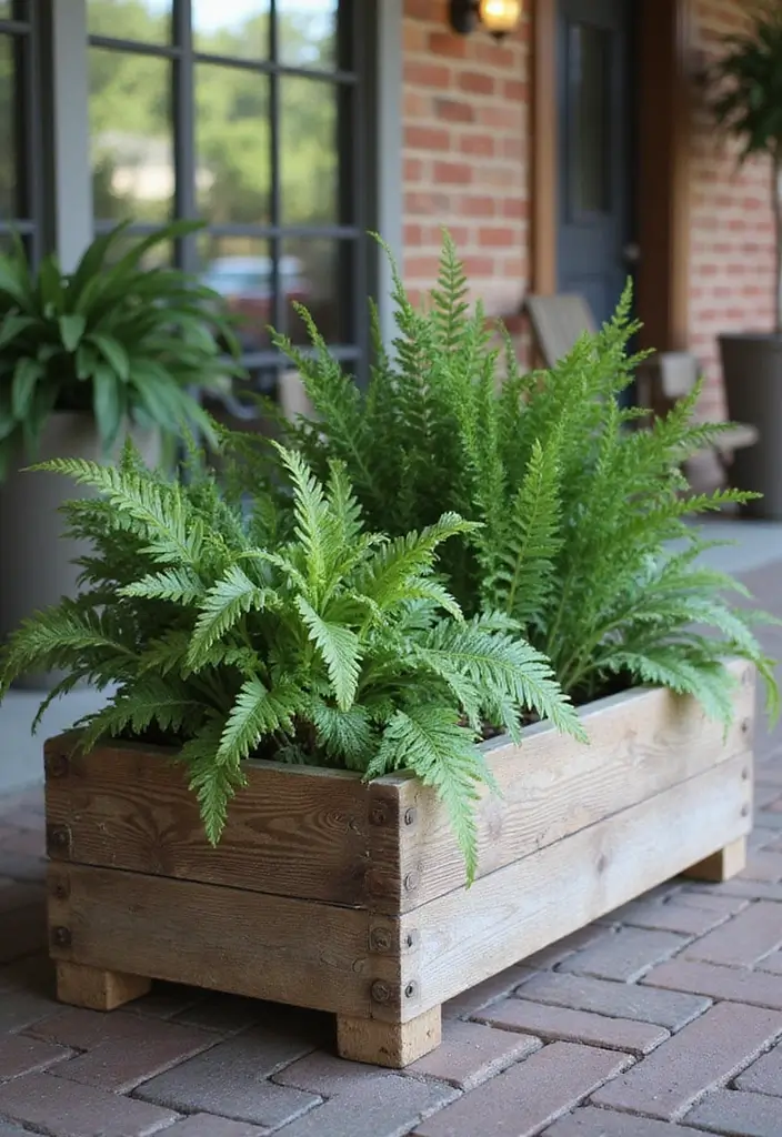 25+ Shady Planter Ideas That Thrive Without Full Sun - 25. Creative DIY Planter Boxes