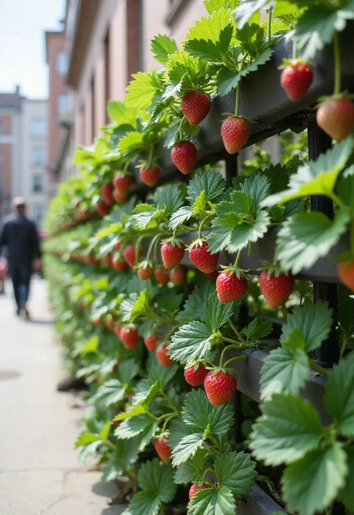 25+ Strawberry Planter Ideas for Sweet and Easy Harvests - 11. Vertical Hydroponic Systems