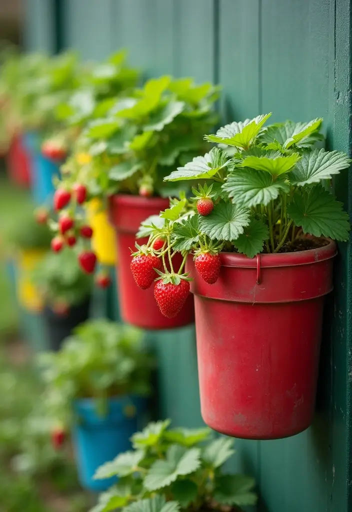 25+ Strawberry Planter Ideas for Sweet and Easy Harvests - 6. Gutter Garden Planters