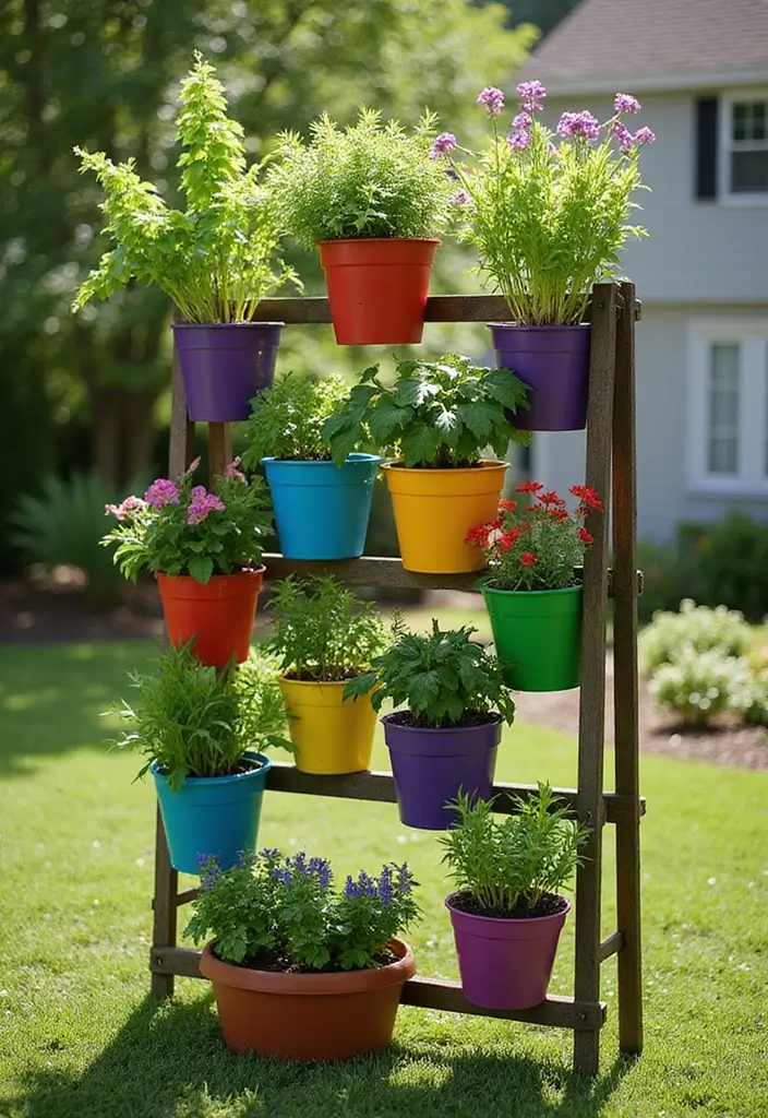 30 Backyard Trellis Ideas to Elevate Your Garden Space 29 30 Backyard Trellis Ideas to Elevate Your Garden Space - 5. Vertical Planter Trellis