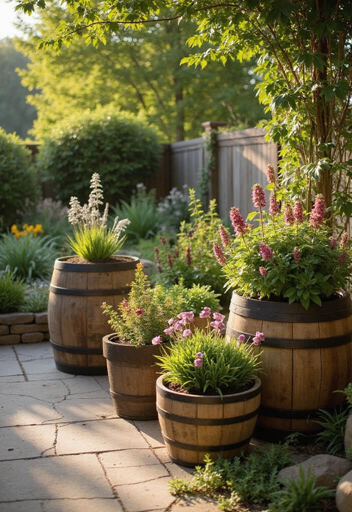 30 Backyard Wine Barrel Planter Ideas for Country Appeal 193 30 Backyard Wine Barrel Planter Ideas for Country Appeal - Conclusion