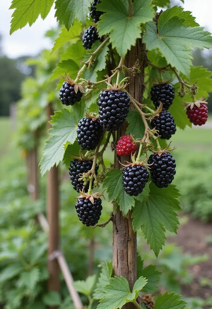 30 Berry Trellis Ideas for Sweet Organized Harvests - 20. Grapevine Trellis