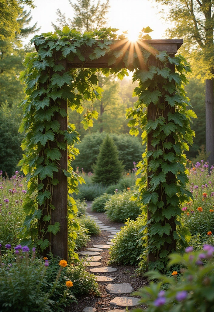 30 Concord Grape Trellis Ideas for Classic Vineyards 120 30 Concord Grape Trellis Ideas for Classic Vineyards - 18. Multi-Purpose Trellis