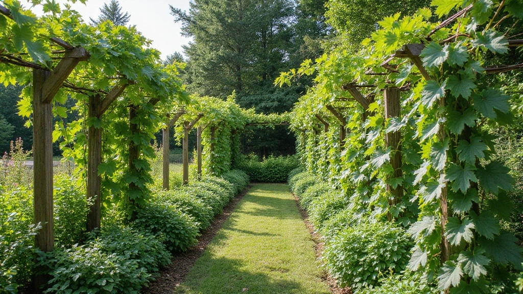 30 Concord Grape Trellis Ideas for Classic Vineyards