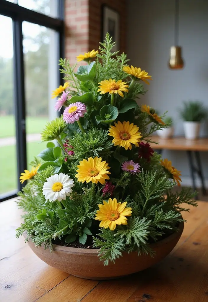 30 Container Planter Ideas for Every Type of Plant - 18. Table-Top Vertical Planters