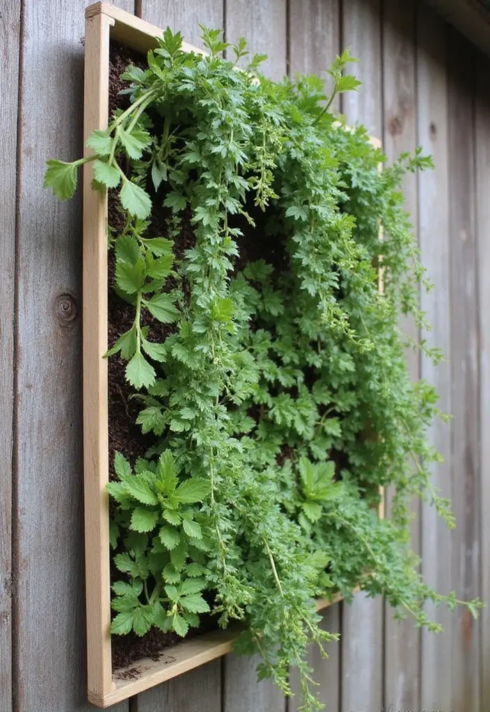 30 Container Planter Ideas for Every Type of Plant - 30. DIY Vertical Garden Panel
