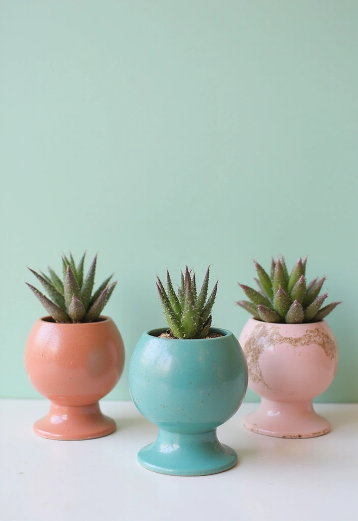 30 Cup Planter Ideas That Are Adorable and Easy to Make 183 30 Cup Planter Ideas That Are Adorable and Easy to Make - 27. Upcycled Toothbrush Holders