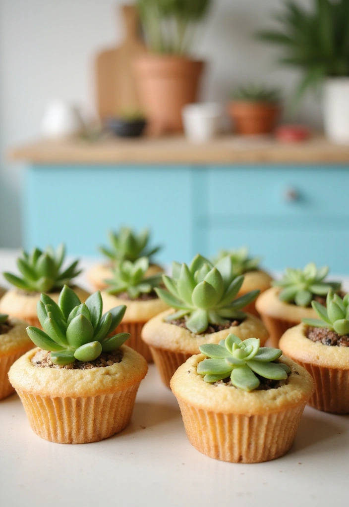 30 Cup Planter Ideas That Are Adorable and Easy to Make 190 30 Cup Planter Ideas That Are Adorable and Easy to Make - 28. Adorable Muffin Cups