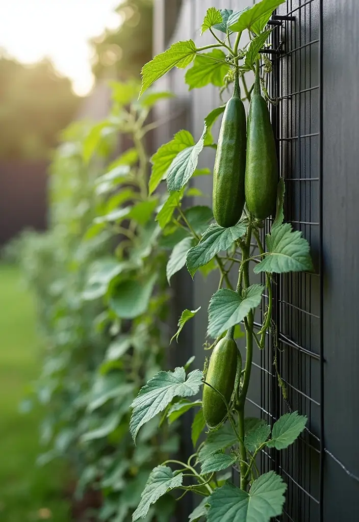 30 Dollar Tree Trellis Ideas That Are Budget-Friendly and Cute - 3. Wire Mesh Trellis